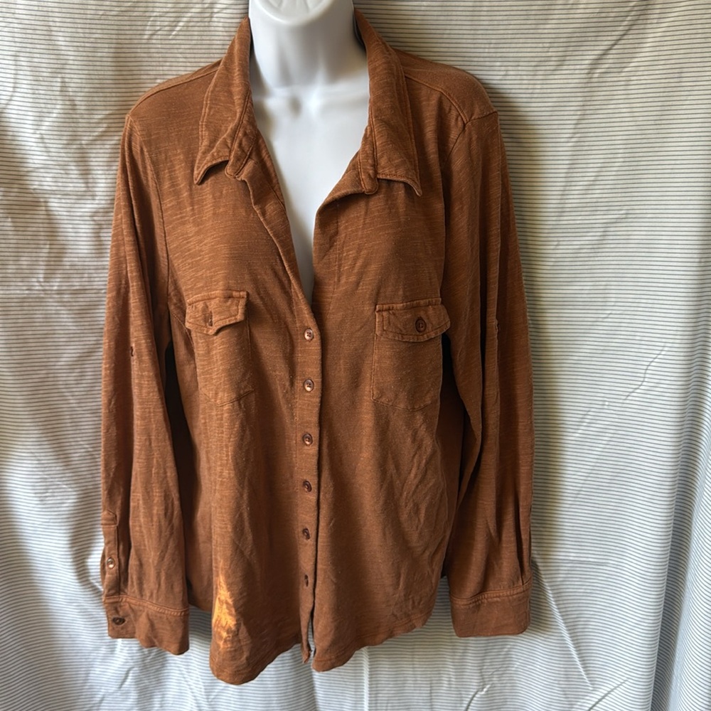 Roll Tab Knit Shirt - Picture 2 of 6